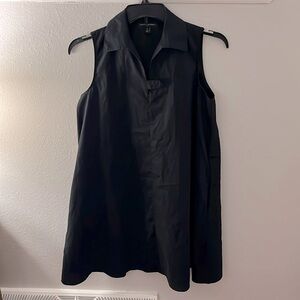 Banana Republic A-line dress, black-S